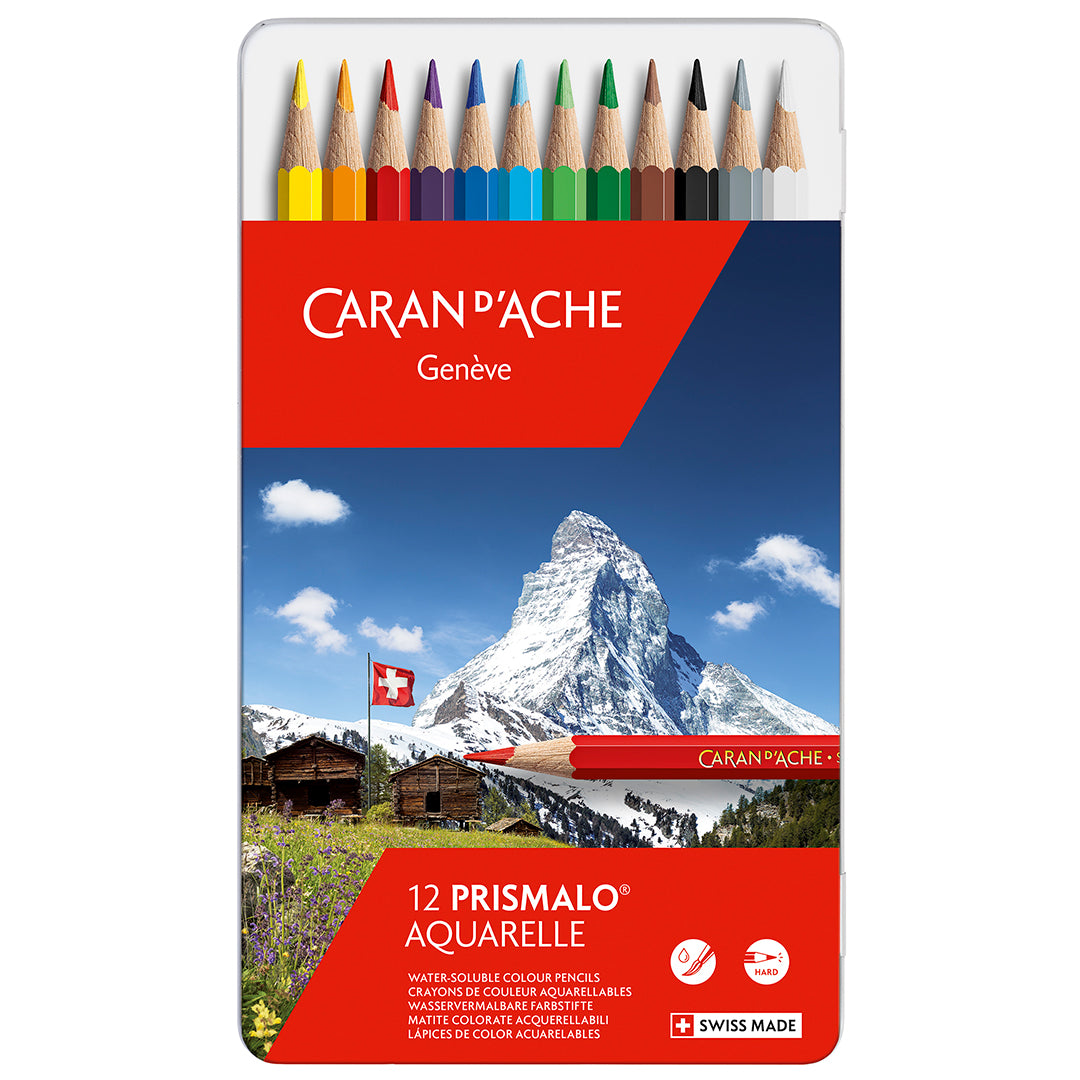 Lápis Aquarelável Prismalo 12 Cores